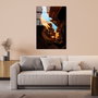 Wallity UV-131 Pintura Decorativa de Vidrio Templado Multicolor 70 x 100 cm